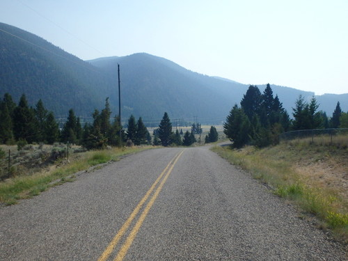 GDMBR: A person knows when they are getting close to a town.